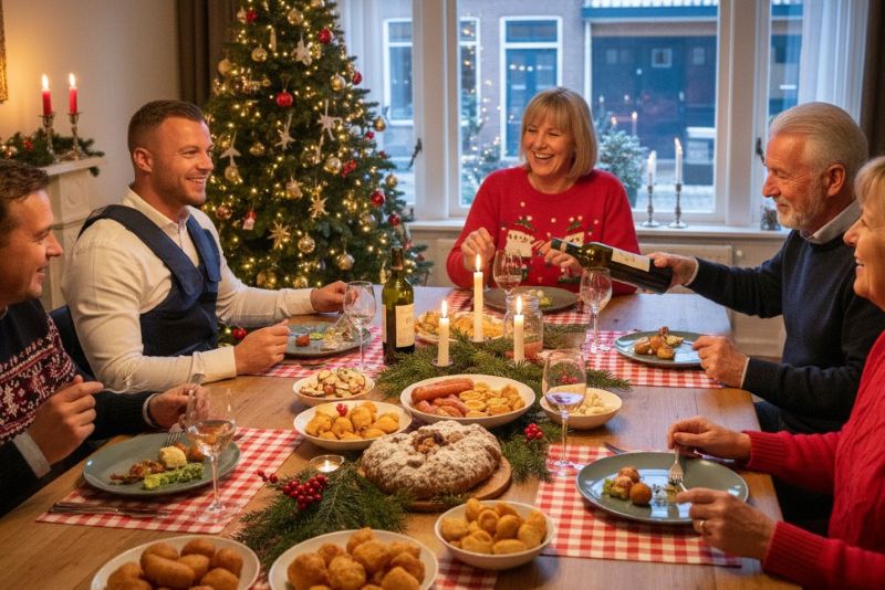 drukvest aan tijdens kerstdagen stress tijdens feestdagen